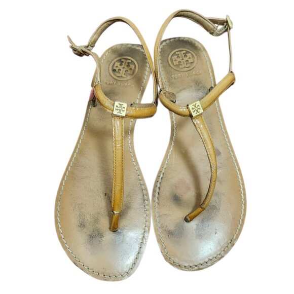 Tory Burch thong leather sandals size 8.5 - Picture 2 of 10